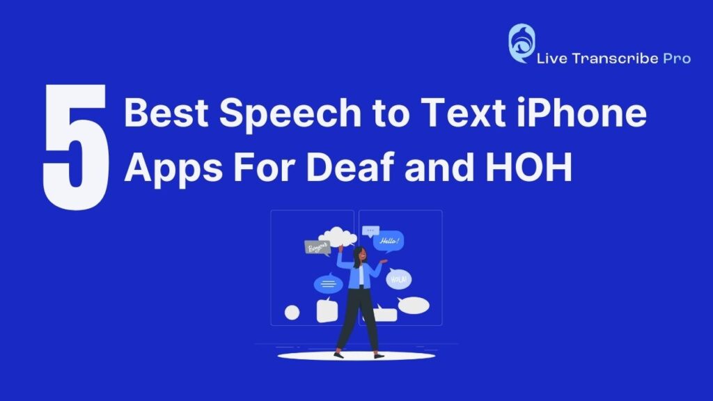 Speech to text app