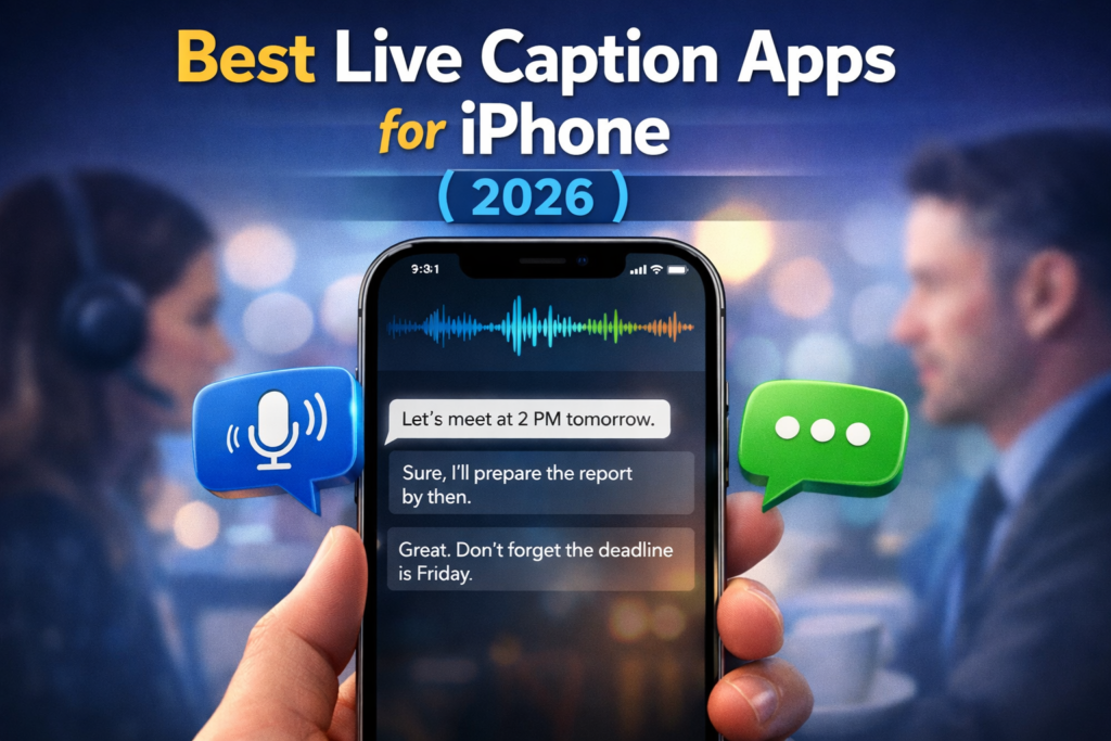 Best Live Caption Apps for Deaf in 2026